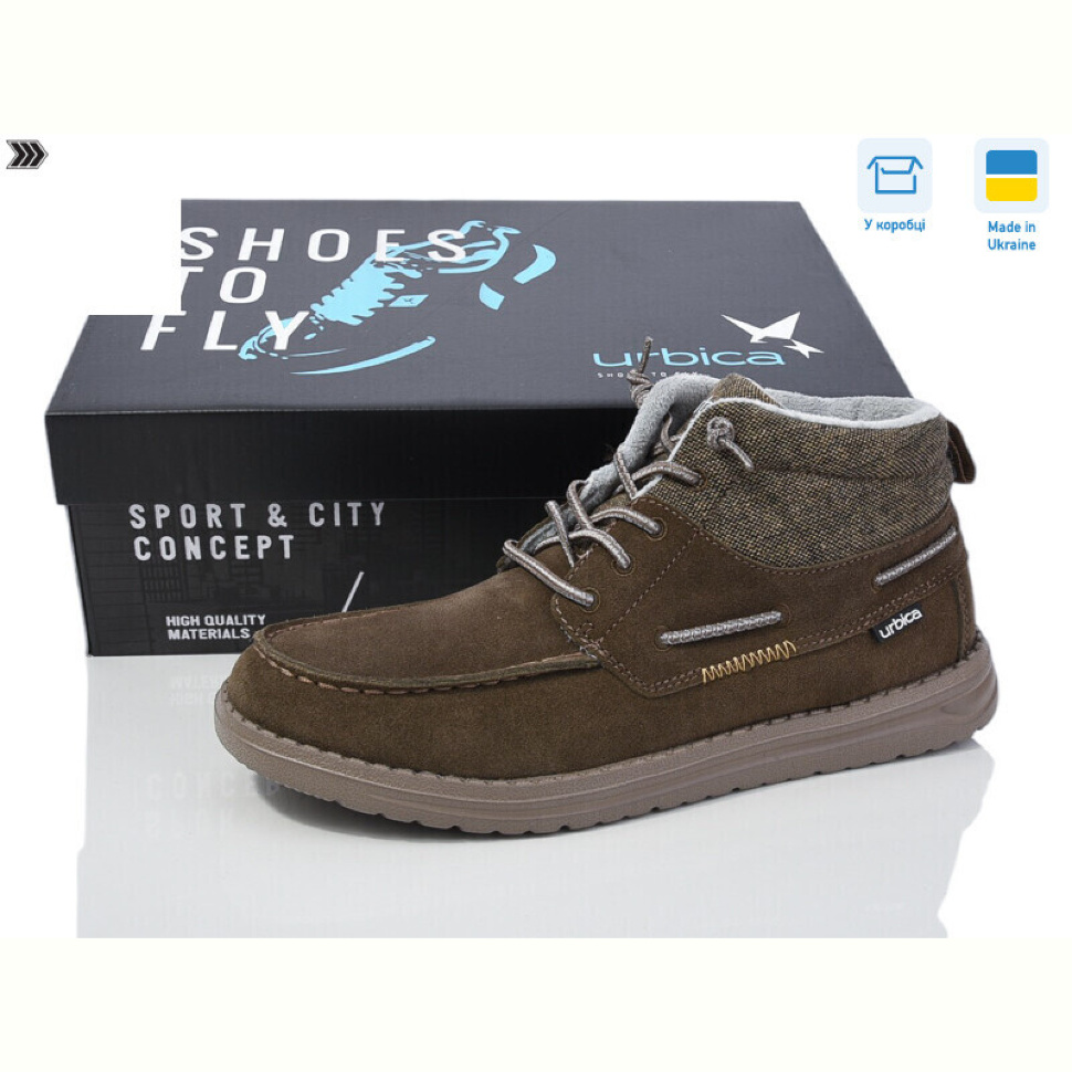 Ботинки Restime ZMZ24504 brown