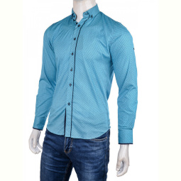 Рубашка Enrico 2371 l.blue
