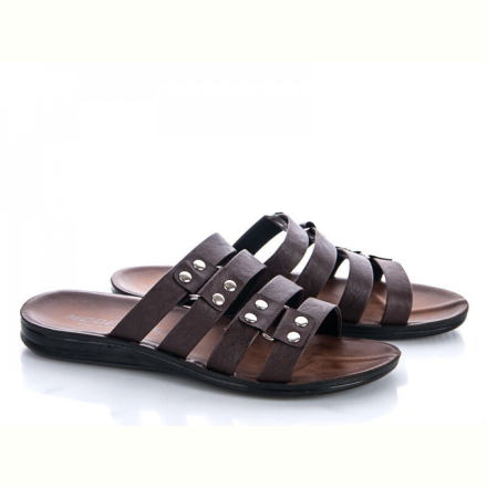Шлепки Makers Shoes 3320 коричневый