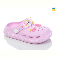 Кроксы DeMur CC005 рожевий