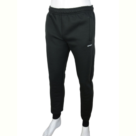Спортивные брюки Obuvok 07176 black, флис