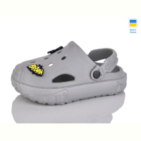 Кроксы M&L  Alex13 ML3001 св.сірий