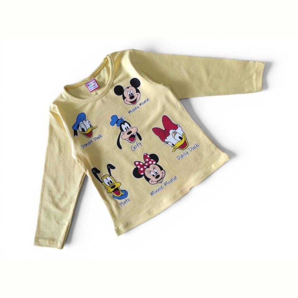 Батник Kids-modnik 4570 реглан жовтий