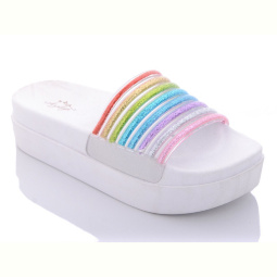 Шлепки Lion 885-3 white