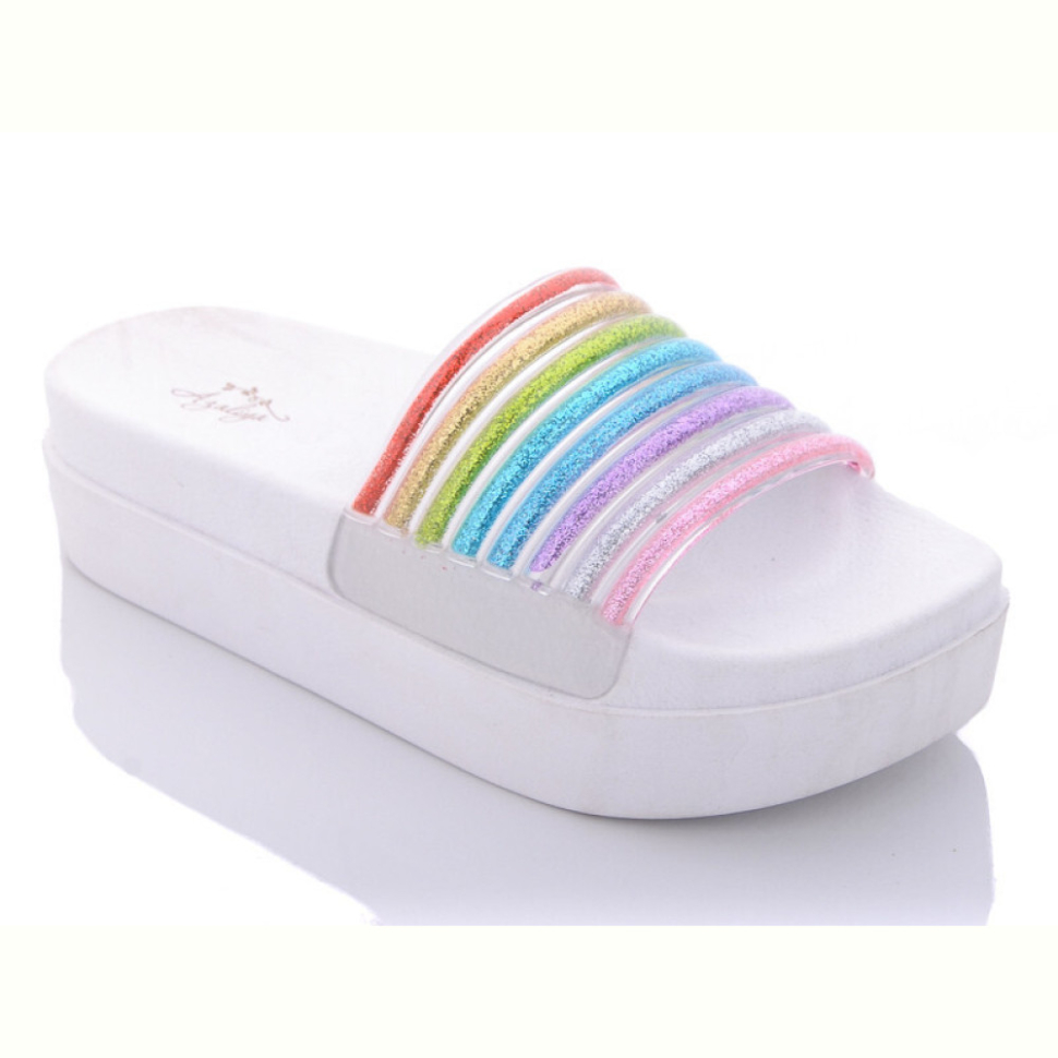 Шлепки Lion 885-3 white