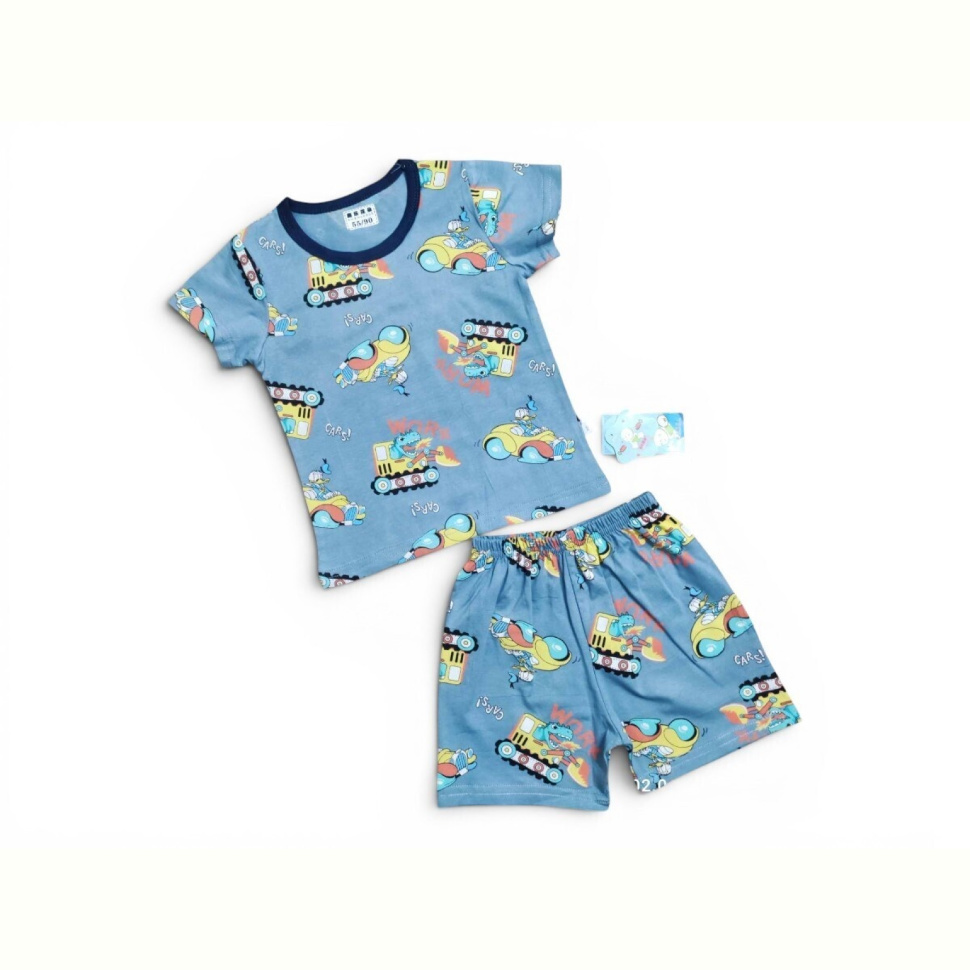 Костюм Kids-modnik 261920 комплект футболка-шорти бірюзовий