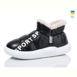 Тапки Luck Line 928-1 black-white