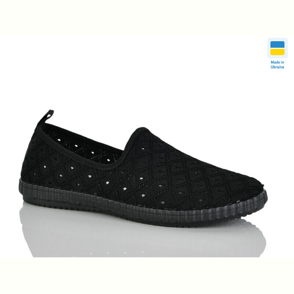 Слипоны DeMur 6650 чорний