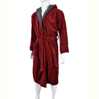 Халат Textile MX13 bordo