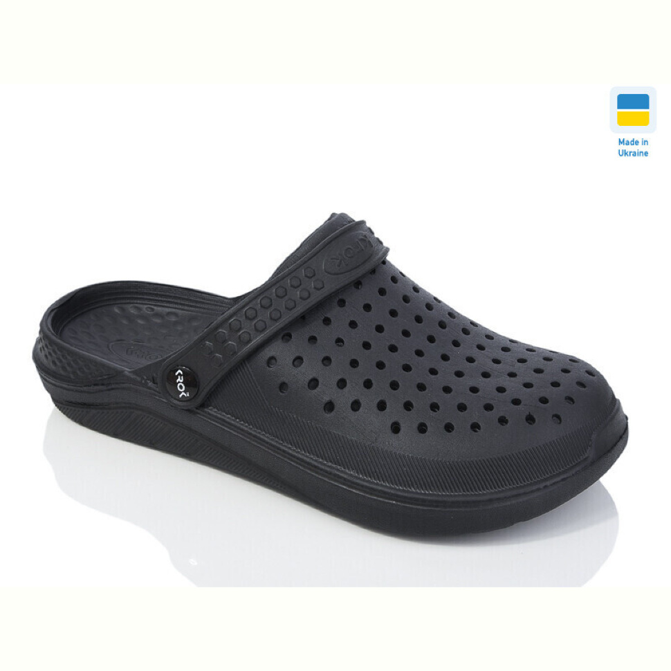 Кроксы Lot Shoes N68 чорний Кроксы Lot Shoes N68 чорний