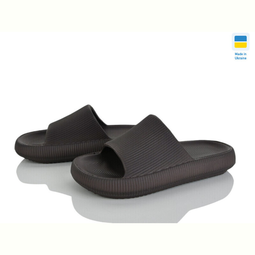 Шлепки Vladimir Крок C88 т.коричневий