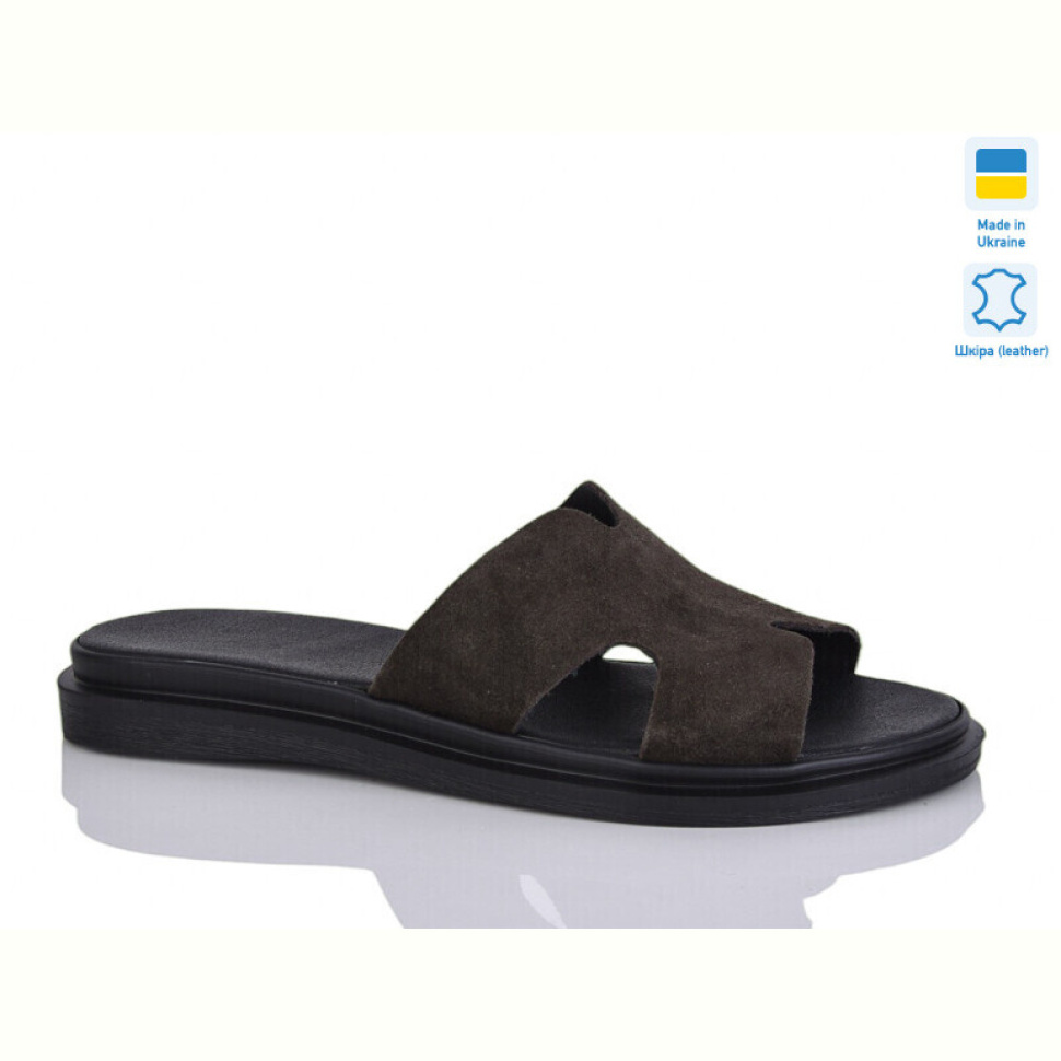 Шлепки Sali 505 корич.з.