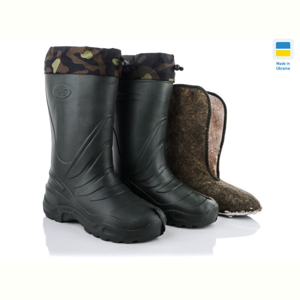 Сапоги из пены Vladimir DS Укр EVА 09 сапог обшив. зелен.