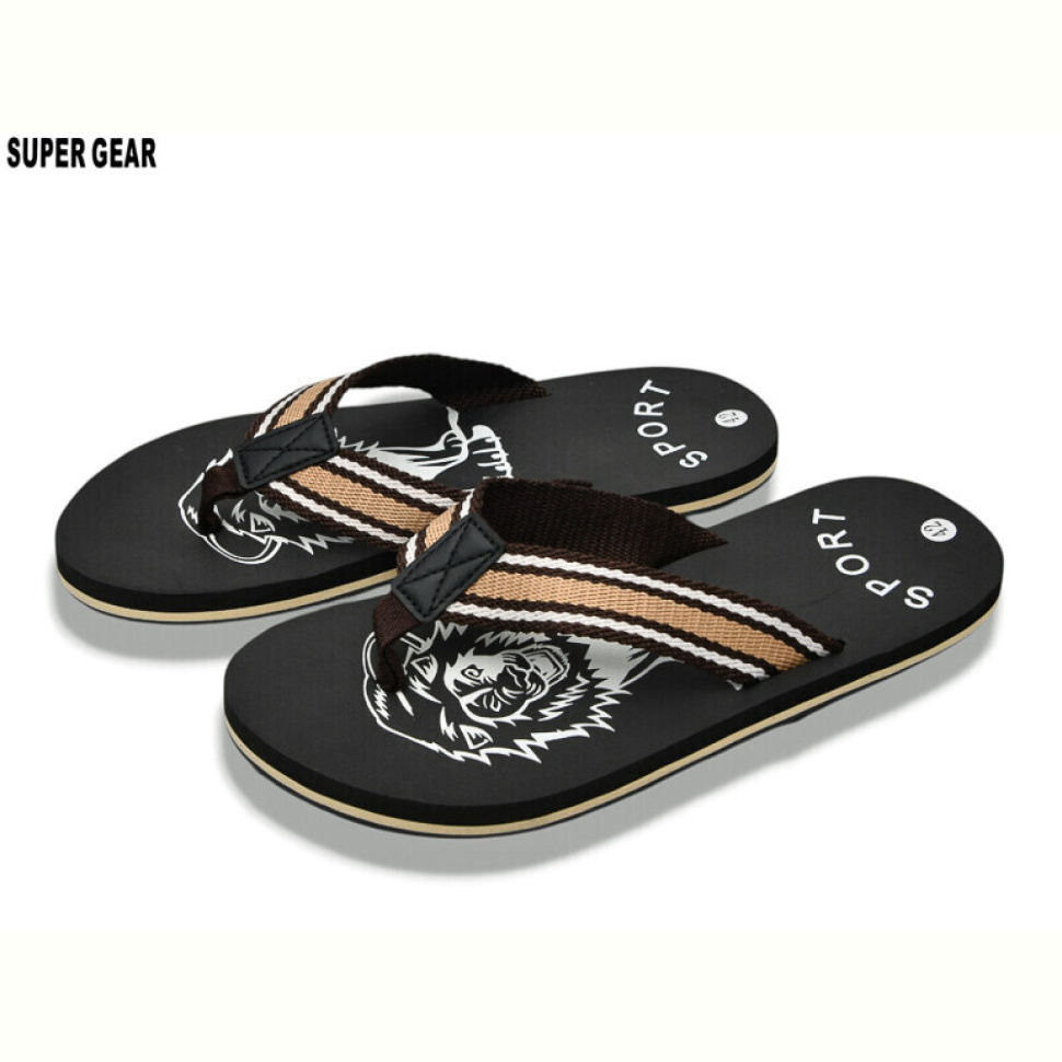 Вьетнамки Super Gear A01-772 brown Вьетнамки Super Gear A01-772 brown