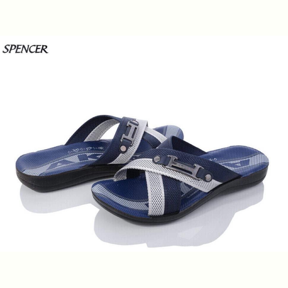 Шлепки Spencer 007 navy Шлепки Spencer 007 navy