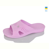 Шлепки Lot Shoes Камінчик новий рожевий