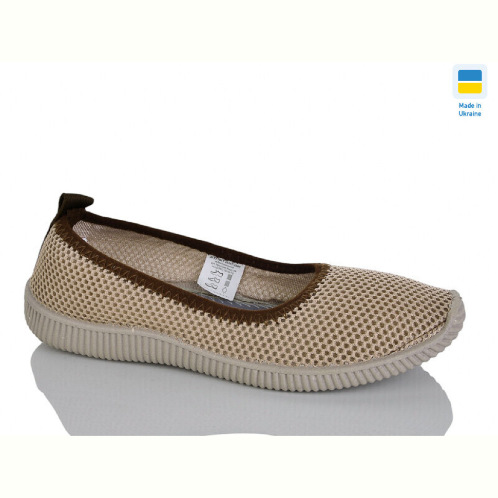 Балетки Крок 2340 бежевий