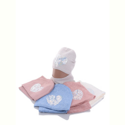 Шапка Red Hat KA303 комплект mix фліс