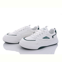 Кроссовки Violeta 186-21 white-green