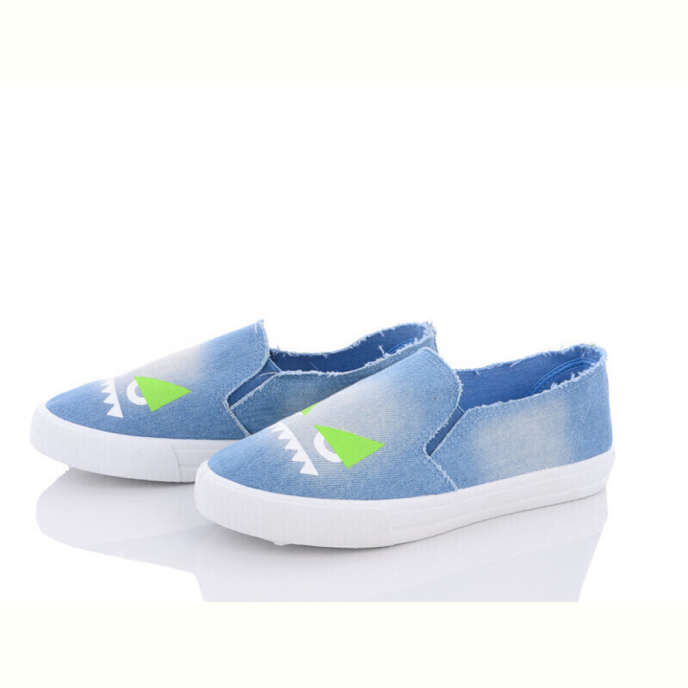 Слипоны Violeta 46-35 l.blue