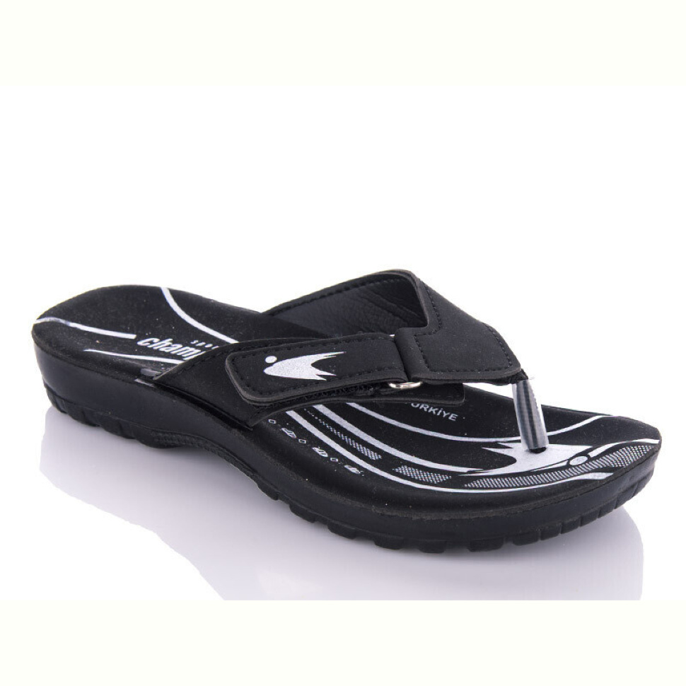 Шлепки DeMur K26-6101 black-white (30-35)