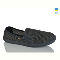 Слипоны Крок Сітка сіра