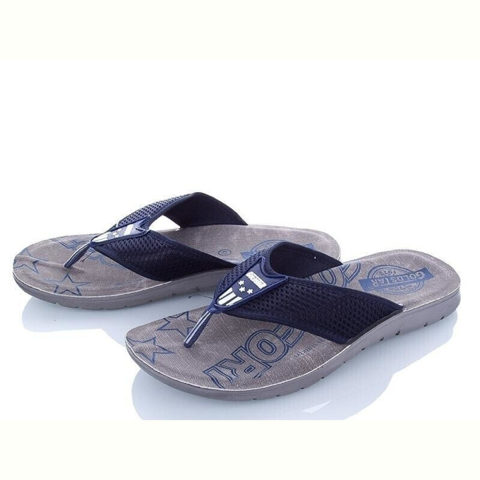 Шлепки DeMur M6132 blue