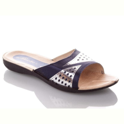 Шлепки DeMur W7149-blue