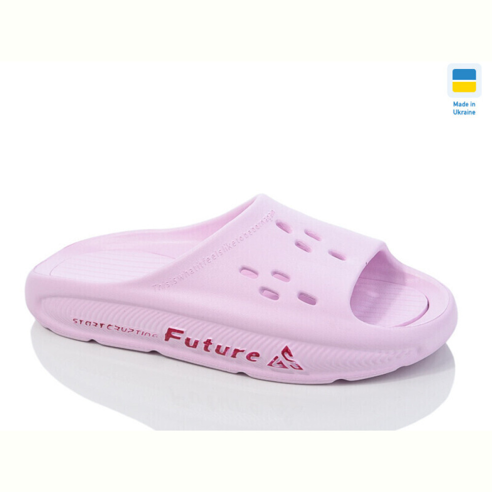 Шлепки Крок DS72 св.рожевий