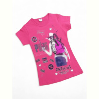 Футболка Kids-modnik 4307 рожевий