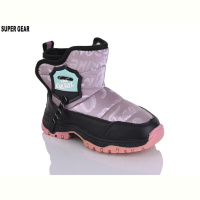 Дутики Super Gear SG0766-3 pink