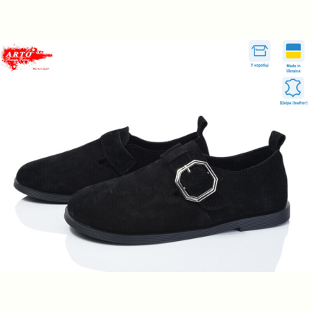Туфли ARTO 030 чорний з.