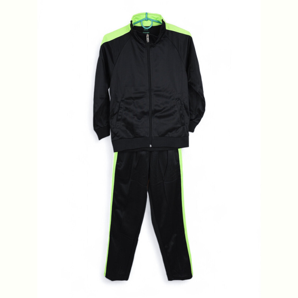 Спортивный костюм Presto 581 чорн.салат