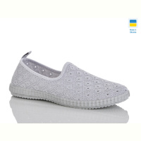 Слипоны DeMur 6650 сірий