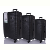 Чемодан HOROSO HOME XL105-3 black набір 3шт