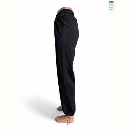 Спортивные брюки Sport style 80521 чорний