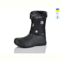 Сапоги из пены M&L Alex14 BM6 сніжинка чорний