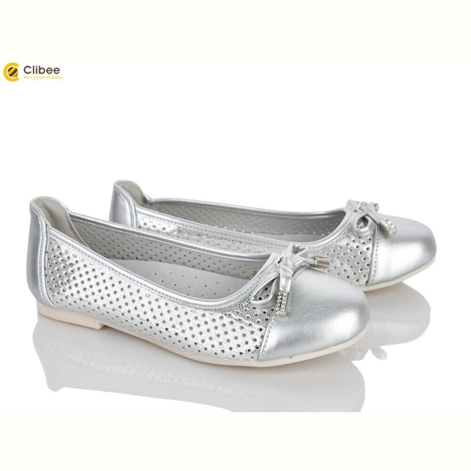 Балетки Clibee D53 silver