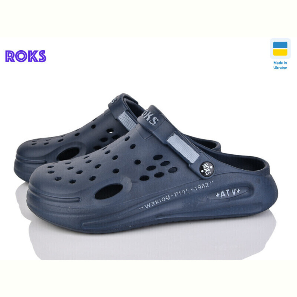 Кроксы Roks 516-019 синій