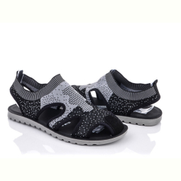 Сандалии Violeta M201-1 black-grey