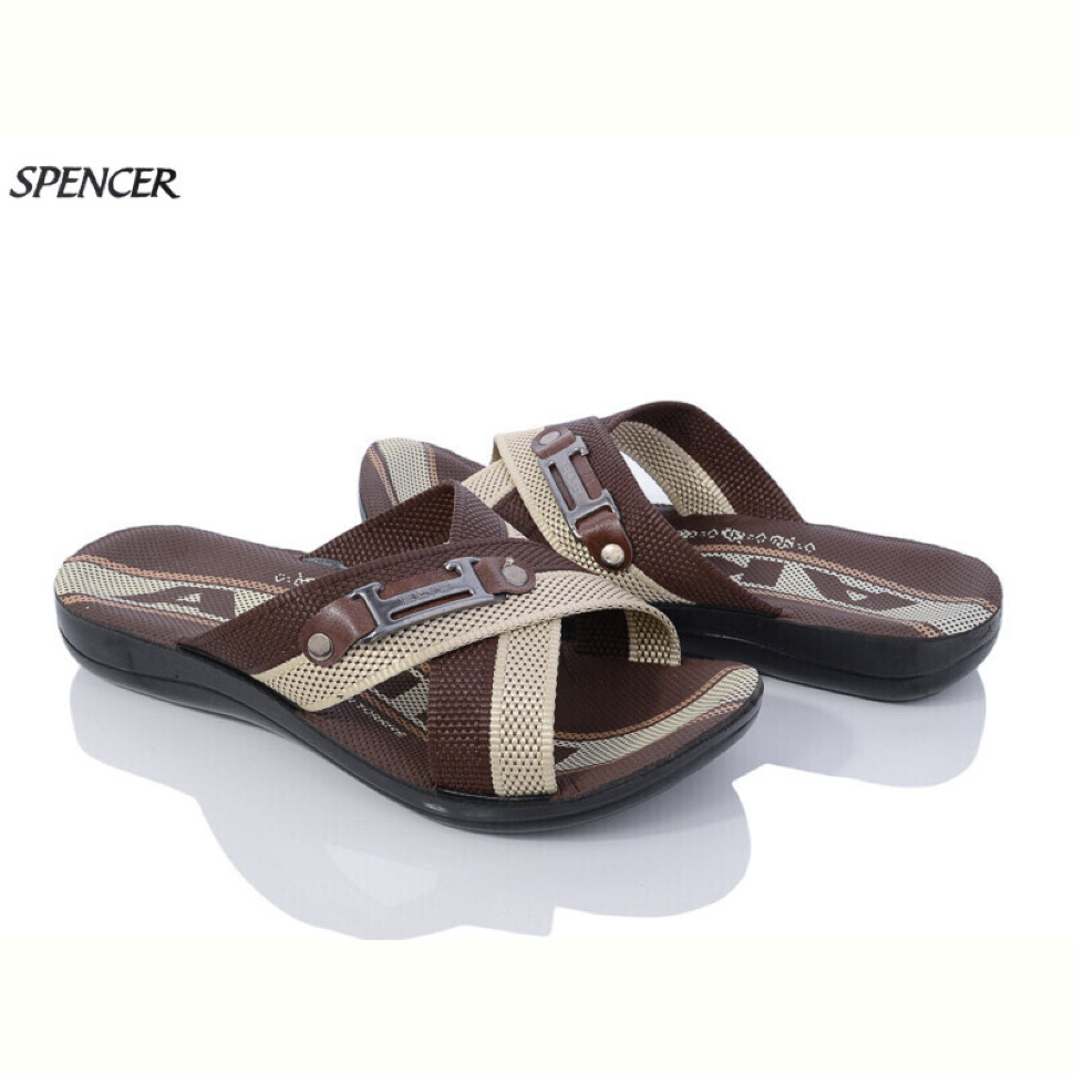 Шлепки Spencer 007 brown Шлепки Spencer 007 brown