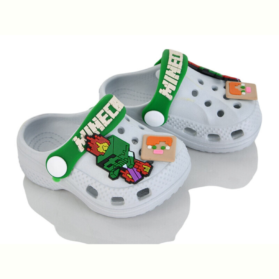 Кроксы BABYSHOP MC2102 grey