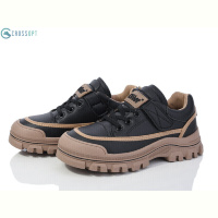 Кроссовки CROSSOPT LC101 black-khaki