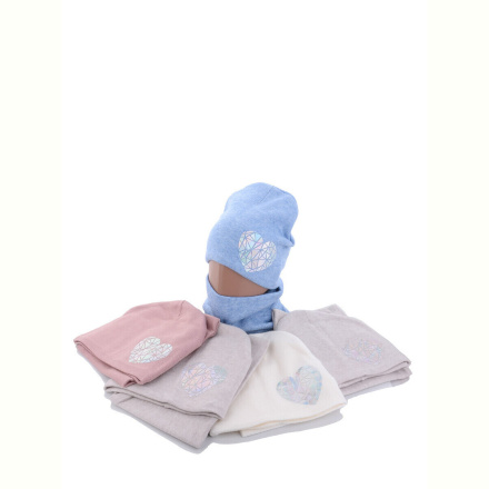 Шапка Red Hat KA301 комплект mix фліс