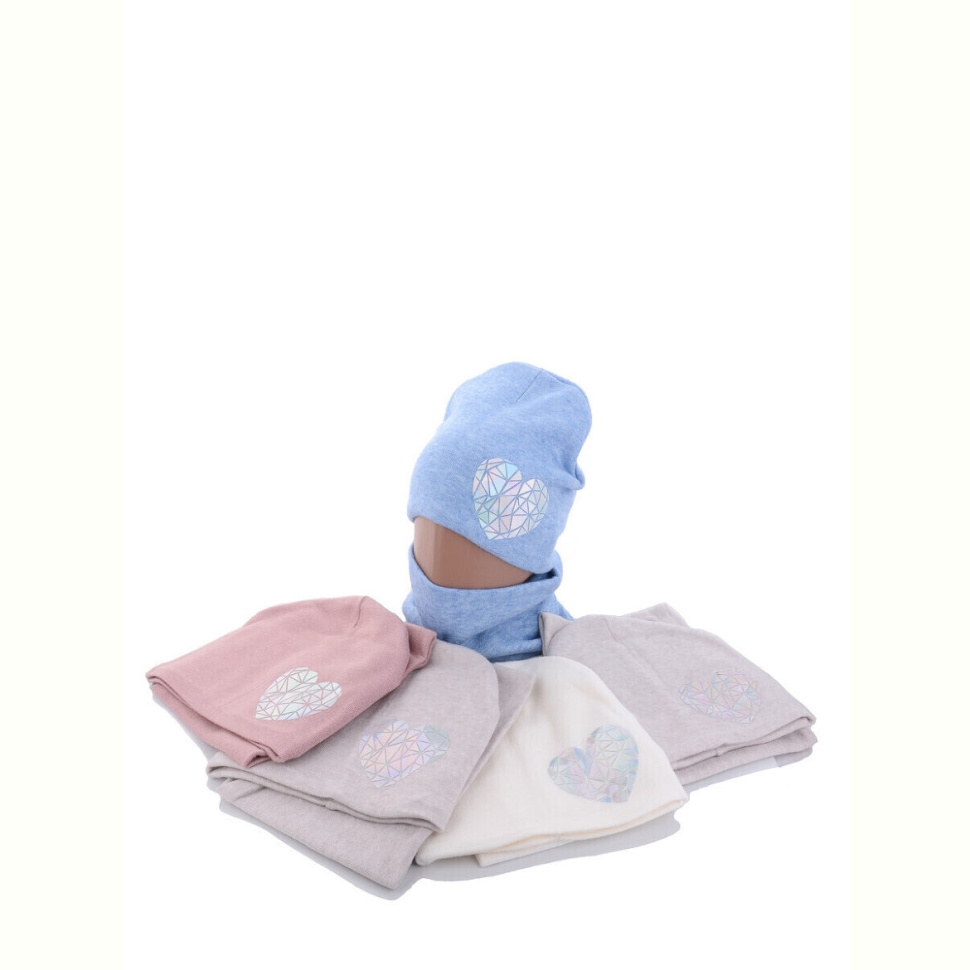 Шапка Red Hat KA301 комплект mix фліс