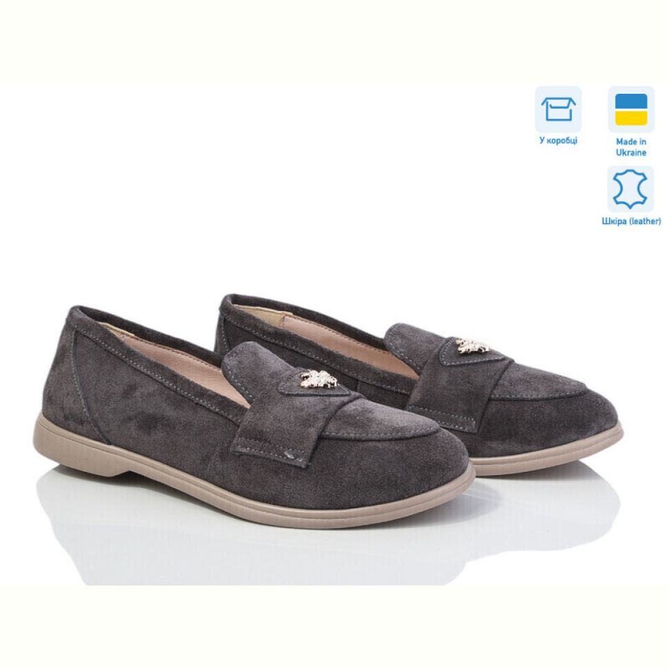 Туфли G-Aira 621Ж сірий