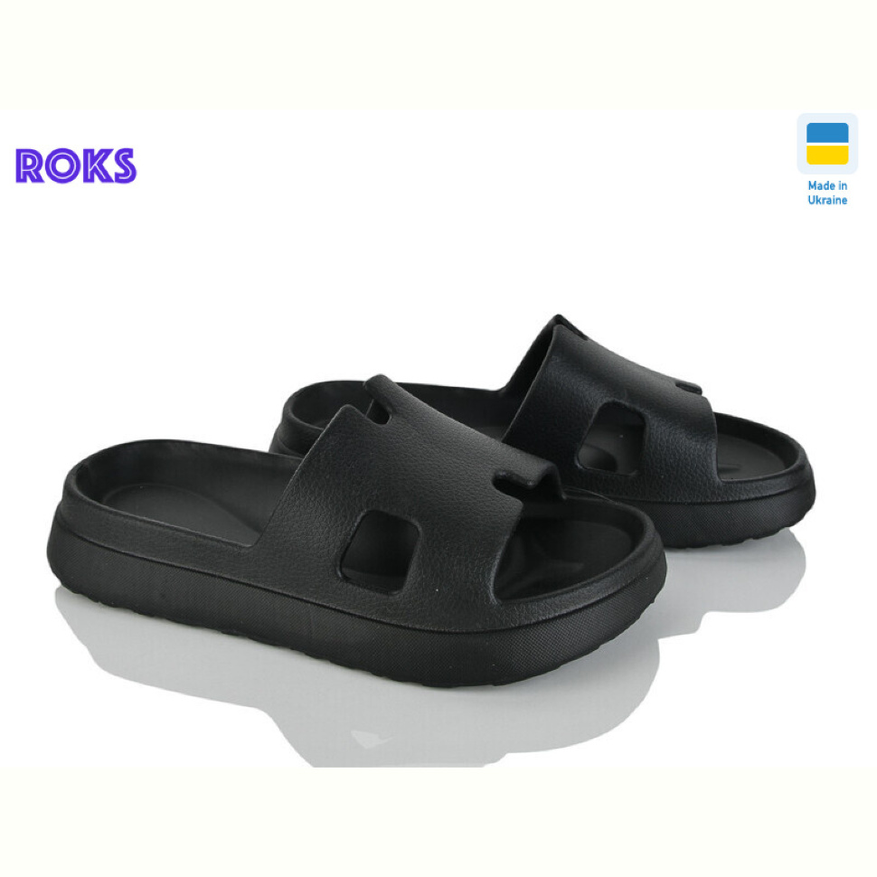 Кроксы Roks 145 чорний Кроксы Roks 145 чорний