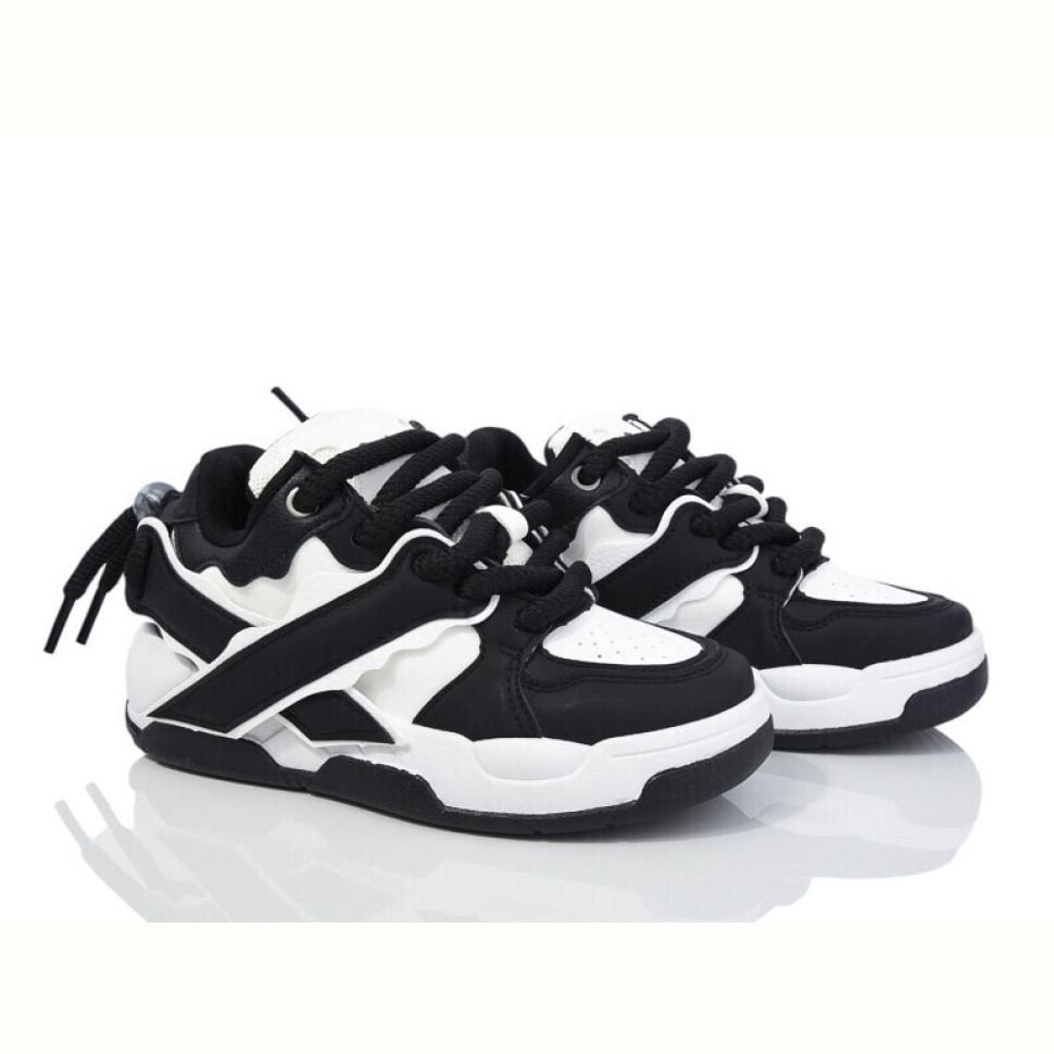 Кроссовки Violeta 172-44 white-black