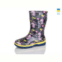 Резиновая обувь Lot Shoes Чобіт дитячий чорний