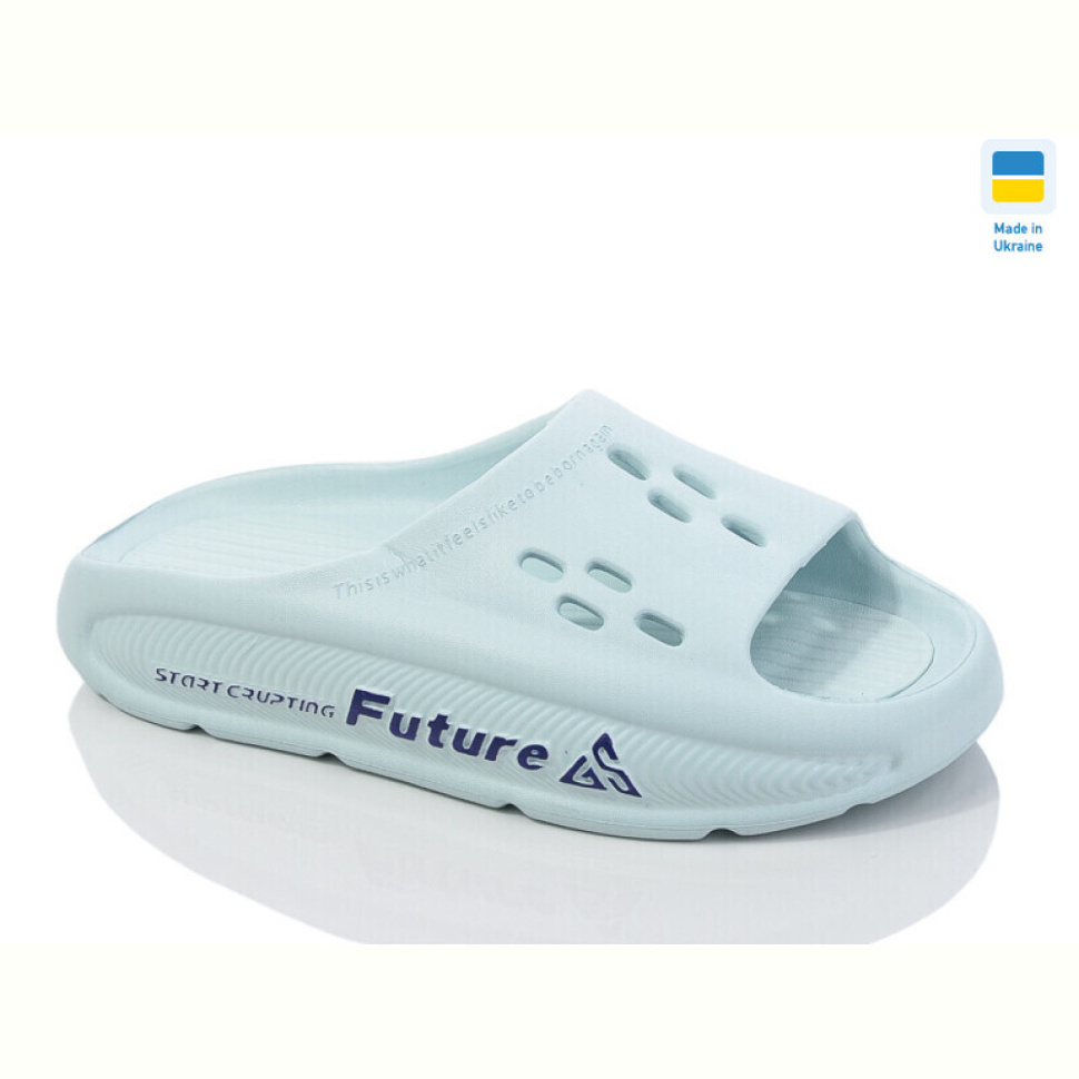 Шлепки Крок DS72 св.бірюзовий